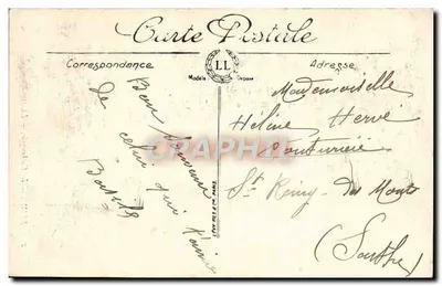 Reims — A Catedral — LL, n° 234 — Verso
