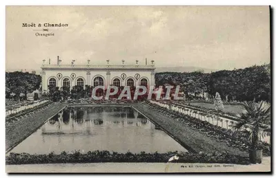Orangerie — Moët & Chandon — Editora: Chaque, impr. Klin, Epernay