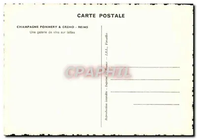 Galeria win na desce — Champagne Pommery & Greno - Reims — Rewers