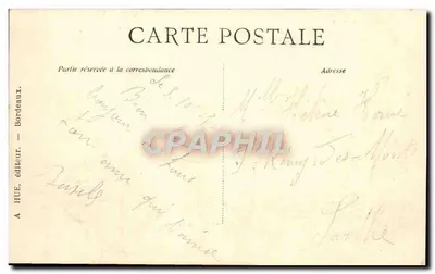 Cubzac-les-Ponts (Gironde) — Ponte metálico do Chemin de fer — Construído pela Administração dos Caminhos de Ferro do Estado — Linha das Charentes — A.H. 8 — Verso