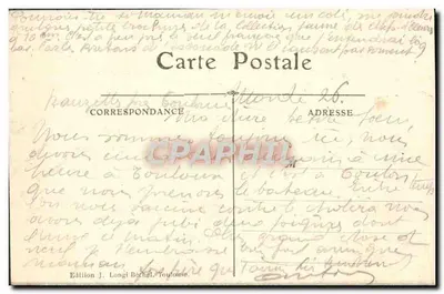 Toulouse — Il Capitolo — Edizione J. Longi Bachel, Toulouse — Verso