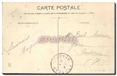 Toulouse - St Sernin - Facciata Nord — Fototipia Labouche Frères, Toulouse, n°94 — Verso