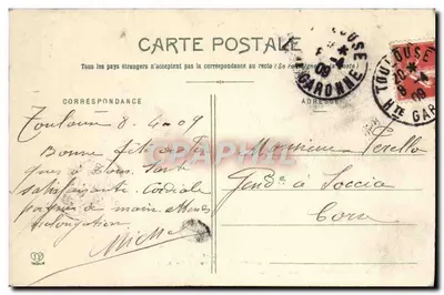 Panc du Château — Toulouse — Fototypia Labouche Frères, Toulouse, nr 199 — Rewers