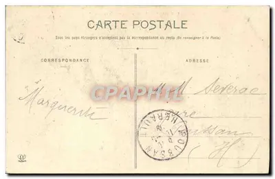 Toulouse — Rue Alsace-Lorraine na skrzyżowaniu Rue de la Pomme — Fototyp Labouine Frères, Toulouse, nr 36 — Rewers
