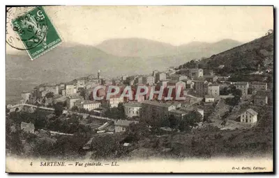 Sartène — Vista geral — D.-J. Gatto, Editor