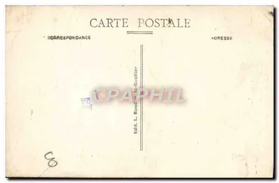 St-Pierre-les-Bois — Kościół i pomnik upamiętniający zmarłych — Wyd. L. Roudiier St-Gaulltier — Rewers