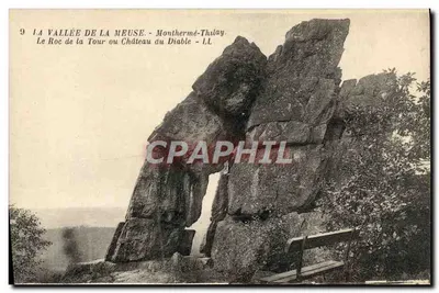 A Vale do Meuse - O Roc da Tour ou Castelo do Diabo - Monthermé-Thulay - LL