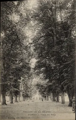Fumay — Place du Paty — Vallée de la Meuse — J. Wibling, editor, Charleville