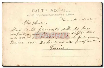 Clothes Seller — Paris — K. P. Collieux, Paris — Back