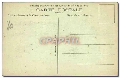Orléans (Loiret) — Dom Jeanne d'Arc — Dziedziniec i żelazny studzienka — A. P. — Rewers