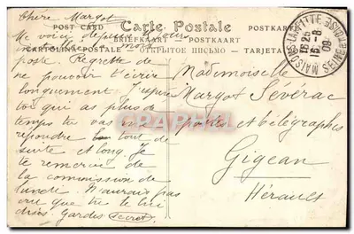 Paryż — Most Change i Pałac Sprawiedliwości — ND Fot. n°306 — Rewers