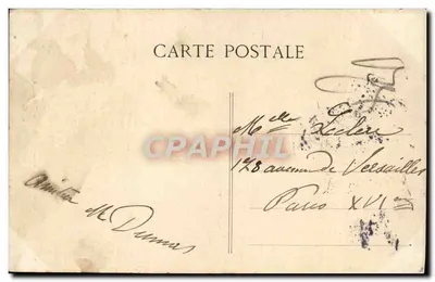 Paryż — Ogrody Tuileries — Pomnik Pamięci — wydawca C. L. C. nr 645 — Rewers