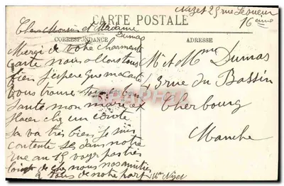 Paris (1er) — Vista geral do Louvre — LL. n°49 — Verso
