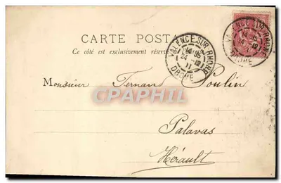 La Conciergerie (Palacio de Justicia) — París — editor no identificado — Reverso