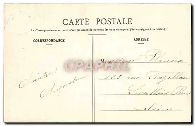NANCY - Katedra — Maison des Magasins Réunis, wyd., Nancy, nr 103 — Rewers