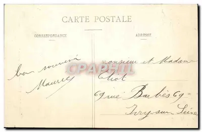 Lunéville - O Castelo, visto da Grande Avenida dos Bosquetes — Quantin, lib.-editora — Verso