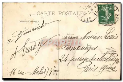 Mars-la-Tour — À la Frontière — Alsace et Lorraine — éditeur S. Ogliette — Rewers