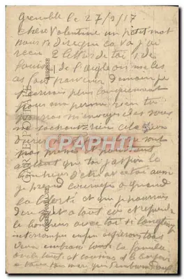 Lenoncourt (M.-et-M.) - Rue de l'Église — Cliché Carablin, Édition Mangeol — Rewers