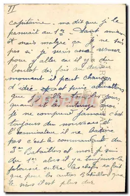 Bilhete postal antigo Stenay Castelo dos Tilleuls Residência do Kronprinz durante a ocupação Militaria — Verso