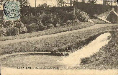 Le Cateau — Cachoeira do Jardim Público — editor não visível