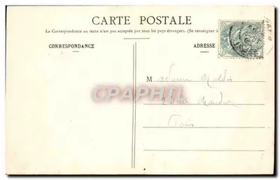 Allevard-les-Bains — El Borde del Mundo — E. Reynaud Editor Chambéry, n°1335 — Reverso