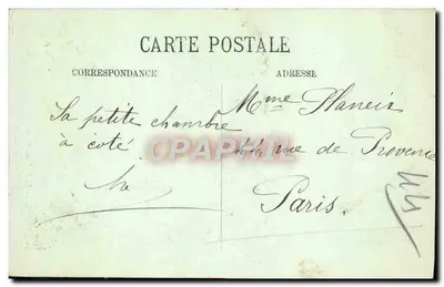 Loches — Het Koninklijk Kasteel. Oratorium van Anna van Bretagne — LL, n°20 — Achterkant