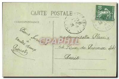 Rodovia de Rugles ao Ponte Passy — BOURTH (Eure) — Impressora Fototipia E. Pasquis, L'Aigle — Verso