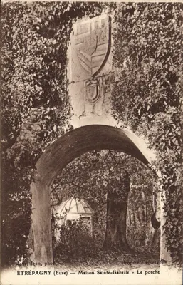 Etrépagny (Eure) — Casa Sainte-Isabelle — O portal