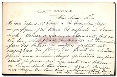 Grands Goulets — widok z przełęczy i mostu — n° 5971.5 — Rewers