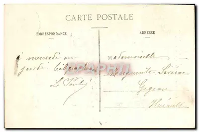 Besançon - Ocak 1910 Taşkınları - Büyük Caddesi. Taşımacılık — Arka yüz