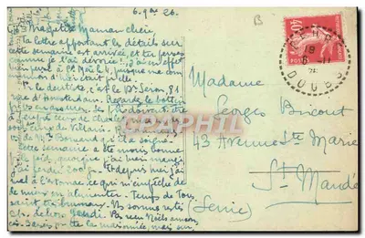 Ruínas do Castelo de Montrond — Clínica Médica de Arguel, por Beure (Doubs) — Verso