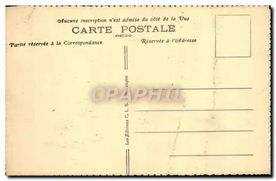 Besançon-les-Bains — Porta Taillée — Editor C. L. Besançon, n° 54 — Verso