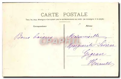 Besançon à vol d’oiseau — vue aérienne de la ville et du fleuve, éditeur Bouterin Dell, n°5 — Rewers