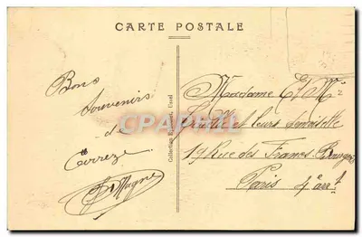 Servières — Il Castello — Le Gole della Glane — La Corrèze Illustrée — Verso