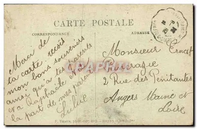 Boyardville — Los Muelles — Isla de Oléron — Charente-Inférieure — F. Braun, fot. edit. Royan — Reverso