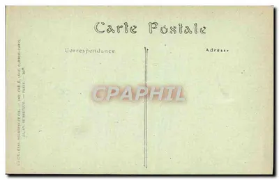 Honfleur — Katedra św. Katarzyny — Wydawca Cré & Stuc, Paryż, nr 45 — Rewers