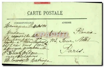 Hennequeville — A Villa da Senhora Réjane — LL. M. Mabringo — Verso