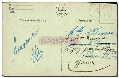 Lion-sur-Mer — Widok z morza — LL. — Rewers
