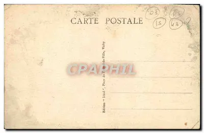 Château de Chazeron — Ancien château féodal du XIVe siècle — Édition Idéal — Rückseite