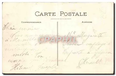MARSEILLE — Rue de la République — L. M. — Verso