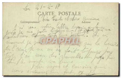 Gernicourt (Aisne) - Il Quadrivio — Visé Paris n° 478 — Verso