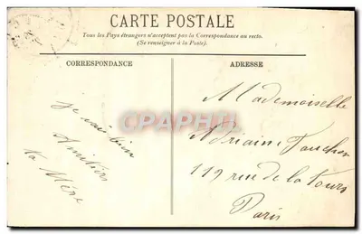 Tipos de Auvergne — Camponeses — LL. — Verso