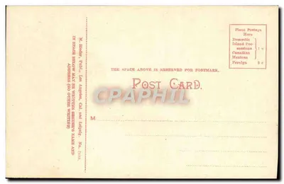Jaskinie w La Jolla, Kal. — M. Holder, wydawca — nr 2103 — Rewers