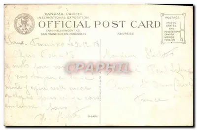 Ocean Beach z Cliff House, San Francisco, Kal. — kartka pocztowa n°1567 — Cardinell-Vincent Co. — Rewers
