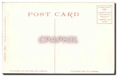 Monte Shasta, Califórnia — vista panorâmica nevada — Detroit Photographic Co. n° 5142 — Verso