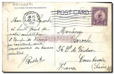 Ann Harding's Hilltop Home — Hollywood, California — Western Publishing & Novelty Co. 2A-H32 — Reverso