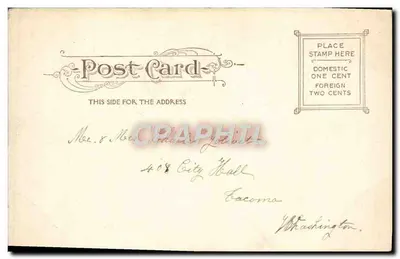 Trinity Church, Boston, Mass. — éditeur SOUVENIR POST CARD N.Y. n° 6977 — Verso