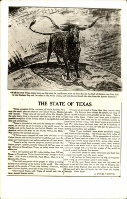 Estado do Texas — A TEXAS VISITOR.
