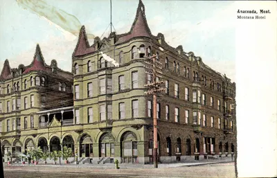 Anaconda, Mont. — Montana Hotel — éditeur non visible