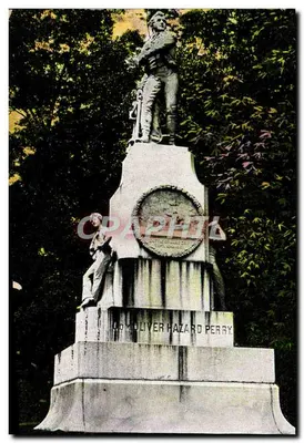 Monumento ao Commodore Oliver Hazard Perry — Cleveland, Ohio — editor 'Made in Germany' n°27